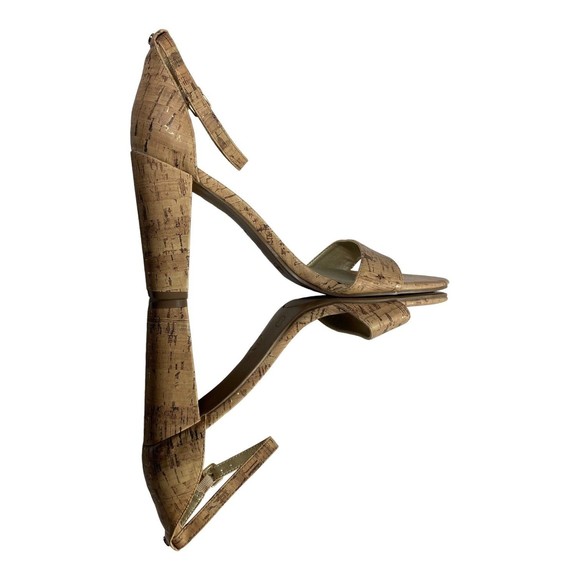 G By Guess Sandals Shantel3 Cork Chunky Heel Open Toe Women's 8.5M NWOB - Picture 6 of 11